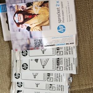 50 HP Sprocket 2x3 Photo Paper Pack